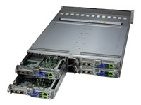 Supermicro BigTwin SuperServer 221BT-HNC8R - rackmonterbar - AI Ready - ingen CPU - 0 GB - uten HDD SYS-221BT-HNC8R