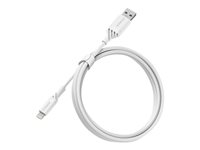 OtterBox Standard - Lightning-kabel - USB hann til Lightning hann - 1 m - skydrømhvitt 78-52526