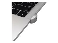 Compulocks Ledge Lock Adapter for MacBook Pro with Touch Bar 13" & 15" and Keyed Cable Lock - Sikkerhetssporlåsadapter - sølv - for Apple MacBook Pro with Touch Bar 13.3" 4x Thunderbolt 3 (Late 2016, Mid 2017, Mid 2018, Mid 2019, Early 2020); MacBook Pro with Touch Bar 15.4" (Late 2016, Mid 2017, Mid 2018, Mid 2019) MBPRLDGTB01
