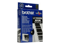 Brother LC1000BK - Svart - original - blekkpatron - for Brother DCP-350, 353, 357, 560, 750, 770, MFC-3360, 465, 5460, 5860, 660, 680, 845, 885 LC1000BK