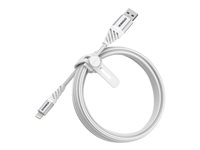 OtterBox Premium - Lightning-kabel - USB hann til Lightning hann - 2 m - skyhvit 78-52641