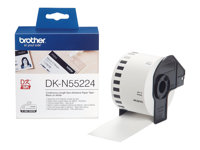 Brother DKN55224 - Papir - svart på hvitt - Rull (5,4 cm x 30,5 m) 1 rull(er) tape - for Brother QL-1050, QL-1060, QL-500, QL-550, QL-560, QL-570, QL-580, QL-650, QL-700, QL-720 DKN55224