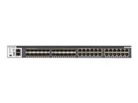NETGEAR M4300-24X24F - Switch - L3 - Styrt - 24 x 10/100/1000/10000 + 24 x 10 Gigabit SFP+ - front til bakside-luftflyt - rackmonterbar XSM4348S-100NES