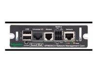 APC Network Management Card 2 - Adapter for fjernstyrt administrasjon - SmartSlot - 10/100 Ethernet - svart - for Galaxy 5500 G5K9635CH