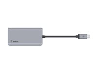 Belkin CONNECT 4-in-1 - Multiport hubadapter - USB-C - HDMI AVC006BTSGY