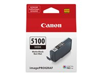 Canon PFI-5100 MBK - 14.4 ml - matt svart - original - hengeboks - blekkbeholder - for imagePROGRAF PRO-310 6951C001