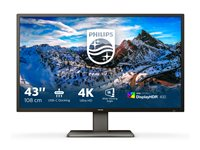 Philips 439P1 - LED-skjerm - 4K - 43" - HDR 439P1/00
