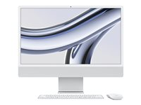 Apple iMac with 4.5K Retina display - alt-i-ett - M3 - 8 GB - SSD 256 GB - LED 24" - Norsk MQRJ3H/A
