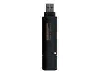 Kingston DataTraveler 4000 G2 Management Ready - USB-flashstasjon - kryptert - 16 GB - USB 3.0 - FIPS 140-2 Level 3 - TAA-samsvar DT4000G2DM/16GB