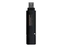 Kingston DataTraveler 4000 G2 Management Ready - USB-flashstasjon - kryptert - FIPS 140-2 Level 3 - 32 GB - USB 3.0 - TAA-samsvar DT4000G2DM/32GB