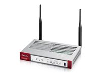 Zyxel ZyWALL USG FLEX 100AX - Brannvegg - med 1 year UTM Protection Bundle - 4 porter - 1GbE - Wi-Fi 6 - 2.4 GHz, 5 GHz - skystyring USGFLEX100AX-EU0102F