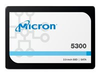 Micron 5300 MAX - SSD - kryptert - 960 GB - intern - 2.5" - SATA 6Gb/s - 256-bit AES - Self-Encrypting Drive (SED), TCG Enterprise MTFDDAK960TDT-1AW16ABYYR