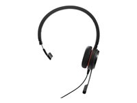 Jabra Evolve 30 II MS Mono - Hodesett - on-ear - kablet - 3,5 mm jakk, USB-C - Certified for Skype for Business 5393-823-389