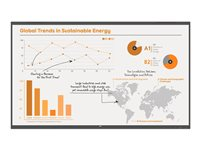 LG CreateBoard 86TR3PN - 86" Diagonalklasse TR3PN Series LED-bakgrunnsbelyst LCD-skjerm - utdanning / næringsliv - med touchscreen (multi touch) / 8 microphones - Android - 4K UHD (2160p) 3840 x 2160 - Direct LED - svart 86TR3PN-B