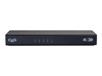 C2G 4-Port HDMI Splitter with HDCP - Video/lyd-splitter - 4 x HDMI - stasjonær 89023