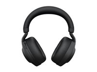 Jabra Evolve2 85 UC Stereo - Hodesett - full størrelse - Bluetooth - trådløs, kablet - aktiv støydemping - 3,5 mm jakk - lydisolerende - svart 28599-989-889