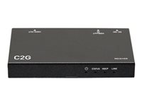 C2G HDMI HDBaseT over Cat5e, Cat6, Cat6a Extender Kit - Transmitter to Box Receiver - 4K 60Hz - Video/lyd-forlenger - HDMI - opp til 70 m C2G30010