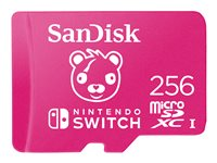 SanDisk Nintendo Switch - Fortnite Edition flashminnekort - 256 GB - UHS-I U3 - microSDXC UHS-I SDSQXAO-256G-GN6ZG