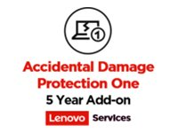 Lenovo Accidental Damage Protection One - Dekning for tilfeldig skade - 5 år - for ThinkPad P1 Gen 4; P1 Gen 5; P15v Gen 2; P16 Gen 1; P17 Gen 2; T15g Gen 2; T15p Gen 2 5PS1G38089