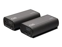 C2G 1-Port USB C Extender Transmitter to Receiver Kit - USB 3.2 Gen 1 - USB-utvider - opp til 10 m C2G54278