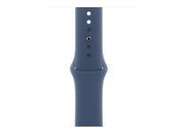 Apple - Bånd for smart armbåndsur - 42mm - M/L-størrelse - denim MXLF3ZM/A