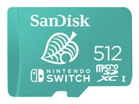 SanDisk Nintendo Switch - Flashminnekort - 512 GB - UHS-I U3 / Class10 - microSDXC UHS-I SDSQXAO-512G-GNCZN