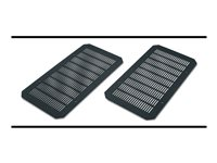 APC - Montering for ventilasjonsplate - veggmonterbar - svart - for NetShelter WX AR8355