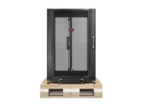 APC NetShelter SX - Rack skap - svart - 18U - 19" - TAA-samsvar - for P/N: SURT48RMXLBP AR3106SP