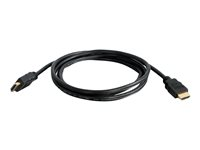 C2G 1.5ft HDMI Cable - High Speed 4K HDMI Cable - HDMI Cable with Ethernet - 4K 60Hz - M/M - HDMI-kabel med Ethernet - HDMI hann til HDMI hann - 45.7 cm - skjermet - svart 50606