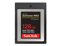 SanDisk Extreme Pro - flashminnekort - 128 GB - CFexpress SDCFE-128G-GN4NN