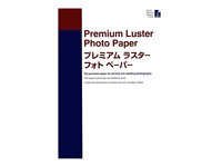 Epson Premium Luster Photo Paper - Glans - A2 (420 x 594 mm) 25 ark fotopapir - for SureColor P5000, SC-P7500, P900, P9500, T2100, T3100, T3400, T3405, T5100, T5400, T5405 C13S042123