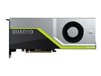 NVIDIA Quadro RTX 6000 - Grafikkort - Quadro RTX 6000 - 24 GB GDDR6 - PCIe 3.0 x16 - 4 x DisplayPort, USB-C - for Workstation Z2 G4 (MT, 650 Watt), Z2 G5 (tower), Z4 G4, Z6 G4, Z8 G4; ZCentral 4R Workstation (1350 Watt) 5JH80AA