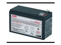 APC Replacement Battery Cartridge #106 - UPS-batteri - 1 x batteri - blysyre - svart - for P/N: BE400-CP, BE400-IT, BE400-KR, BE400-RS, BE400-SP, BE400-UK, BGE90M, BGE90M-CA APCRBC106
