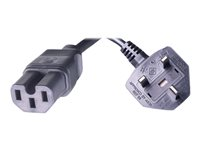HPE - Strømkabel - IEC 60320 C15 til BS 1363A (hann) - 2.5 m J9942A