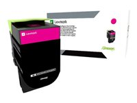 Lexmark 700X3 - Ekstra høy ytelse - magenta - original - tonerpatron LCCP - for Lexmark CS510de, CS510dte 70C0X30