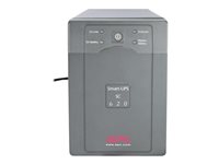 APC Smart-UPS SC 620VA - UPS - AC 120 V - 390 watt - 620 VA - utgangskontakter: 4 - grå - ikke solgt i CO, VT og WA SC620