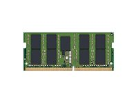 Kingston - DDR4 - modul - 16 GB - SO DIMM 260-pin - 3200 MHz / PC4-25600 - CL22 - 1.2 V - ikke-bufret - ECC - for Dell Precision 3561, 5760, 7560 KTD-PN432E/16G