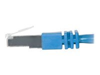 C2G Cat5e Booted Shielded (STP) Network Patch Cable - Koblingskabel - RJ-45 (hann) til RJ-45 (hann) - 100 m - STP - CAT 5e - formstøpt - blå 83780