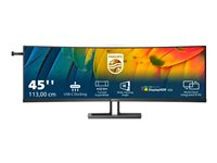 Philips 45B1U6900C - LED-skjerm - kurvet - 45" - HDR 45B1U6900C/00